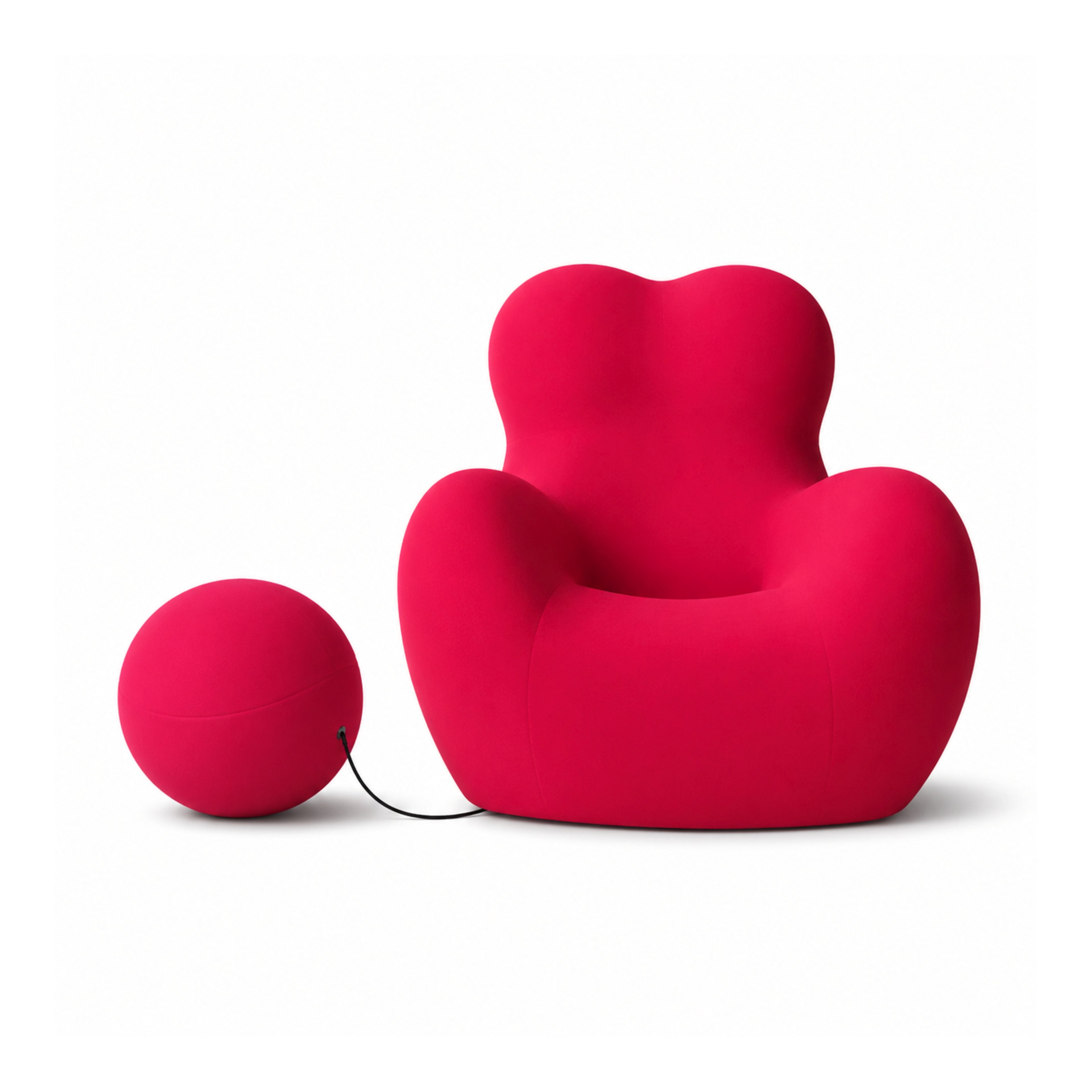 URBINO LOUNGE CHAIR (red)