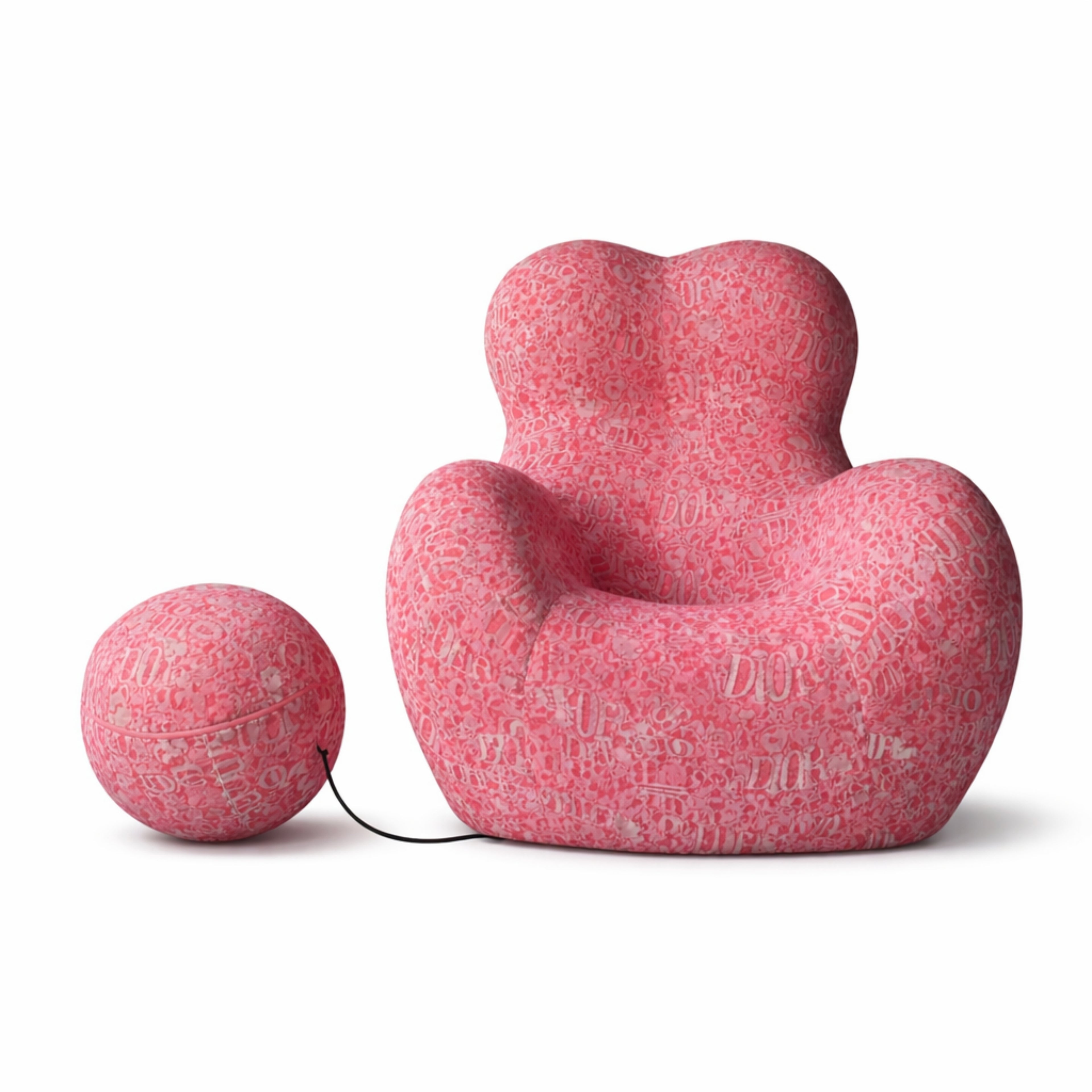 URBINO LOUNGE CHAIR (pink)