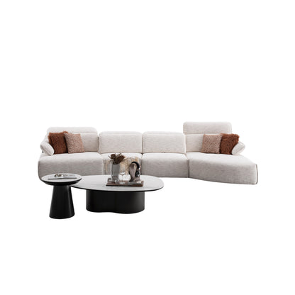 Lounge sofa with 4 back-forth