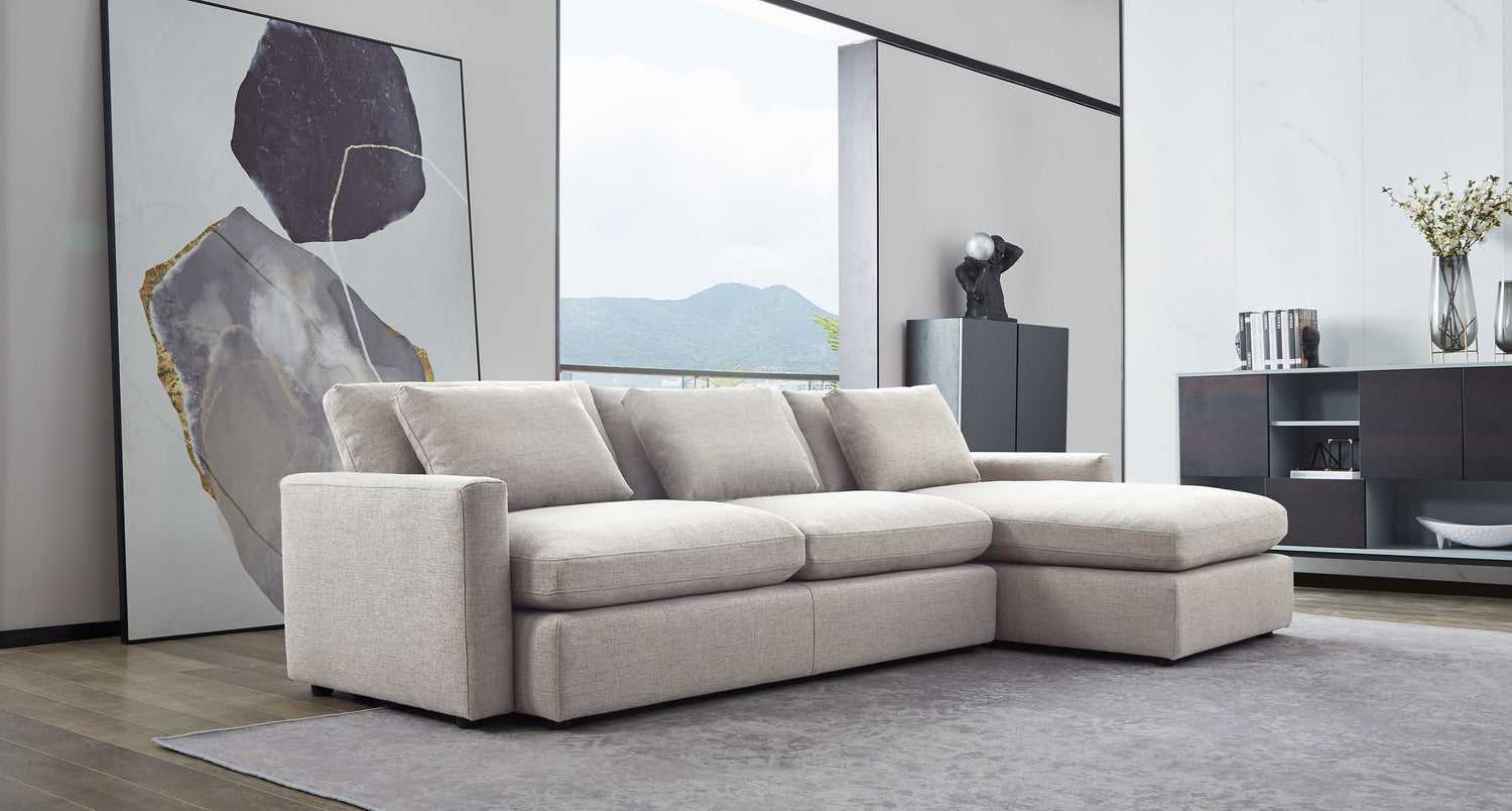 ARCADIA ARM SOFA + CHAISE