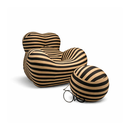 URBINO LOUNGE CHAIR (stripes)
