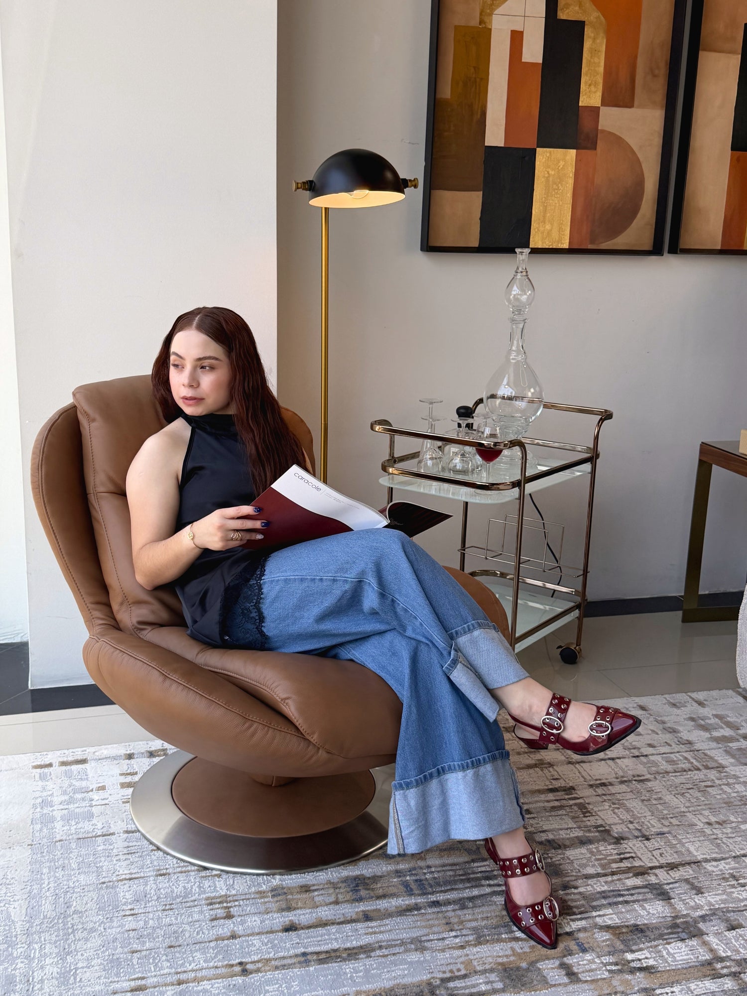Bordeaux Swivel Chair