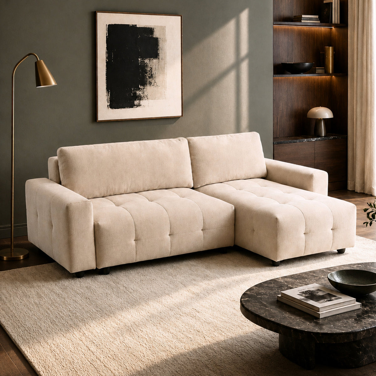 SOFÁ CAMA VENECIA CHAISE DERECHO