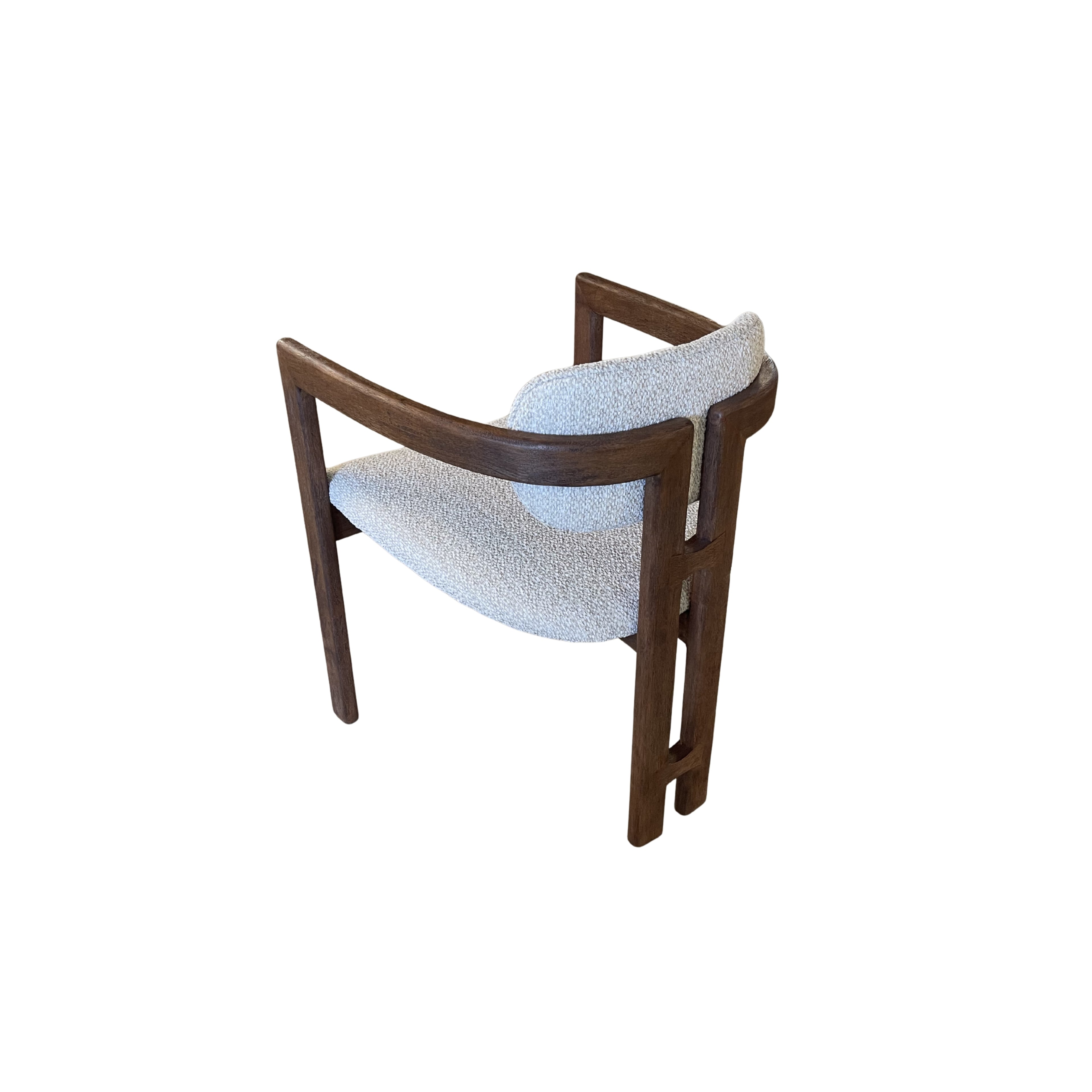 LUISA SILLA DE COMEDOR C/BRAZO GLAM CREAM