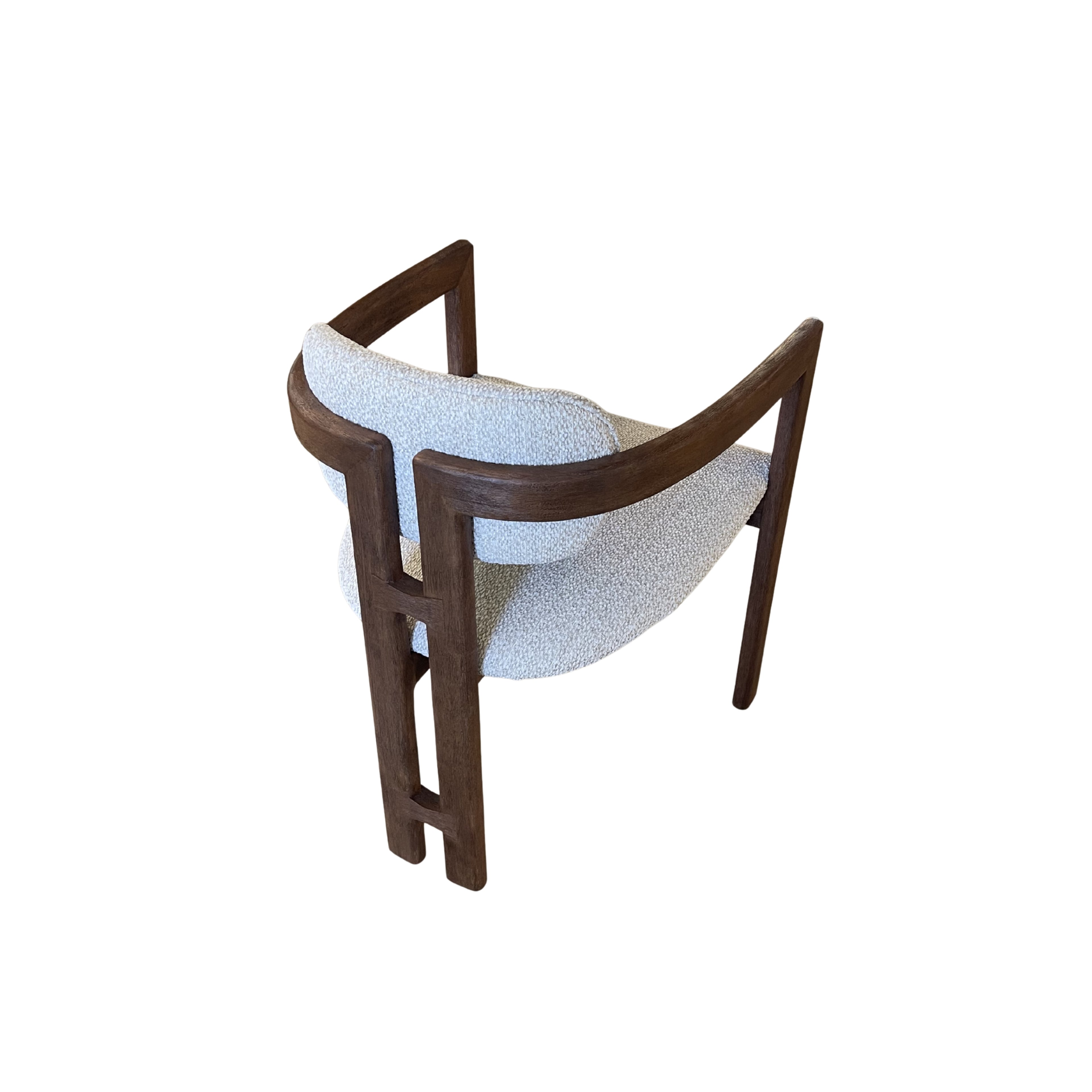 LUISA SILLA DE COMEDOR C/BRAZO GLAM CREAM