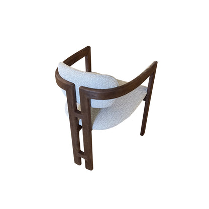LUISA SILLA DE COMEDOR C/BRAZO GLAM CREAM