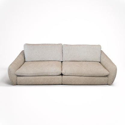 4 seater sofa with feather+fiber seating