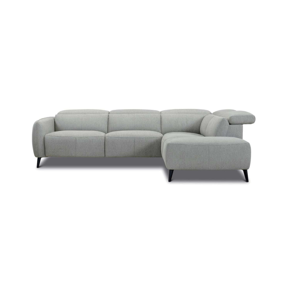 SECCIONAL CON CHAISE GRIS (3PL)
