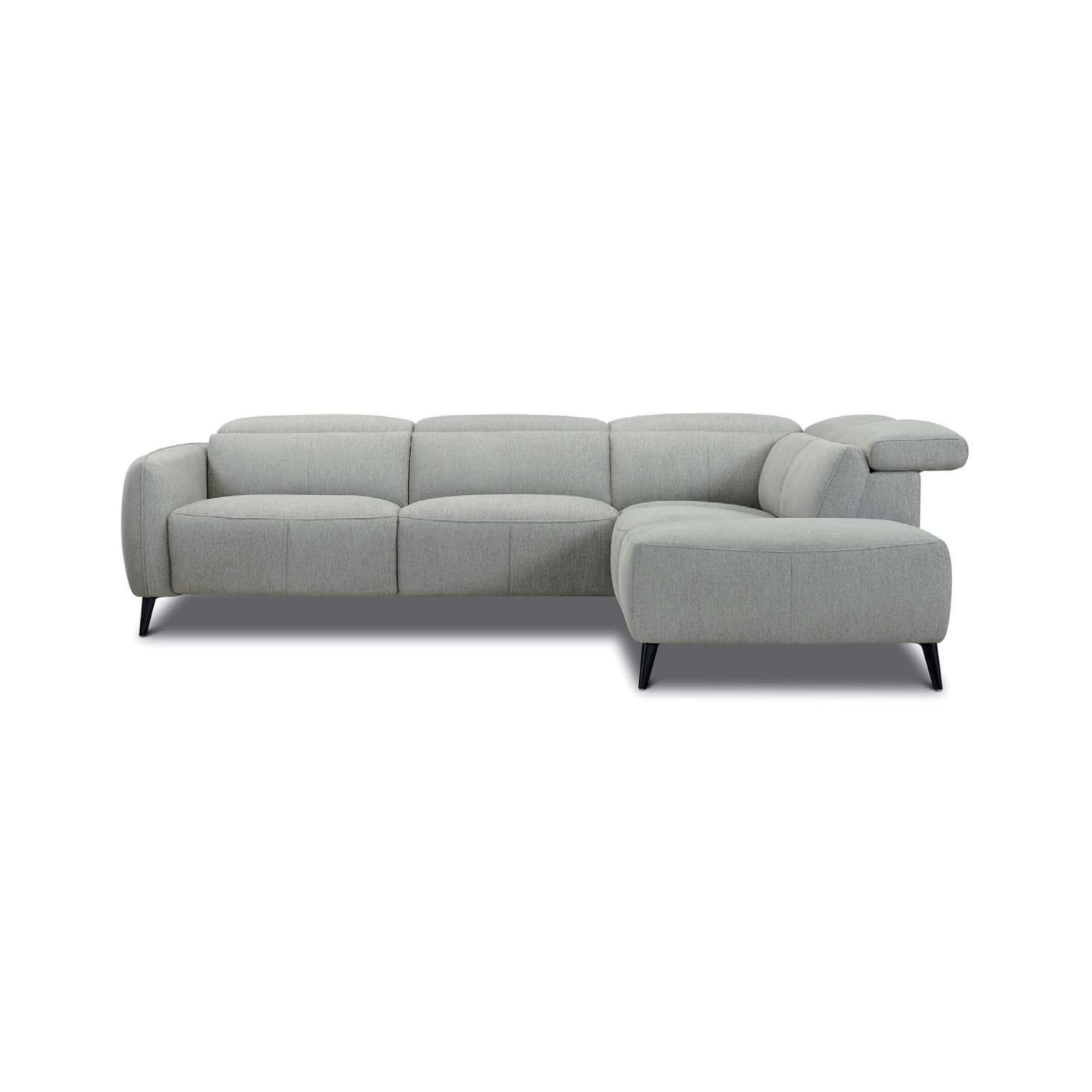 SECCIONAL CON CHAISE GRIS (3PL)