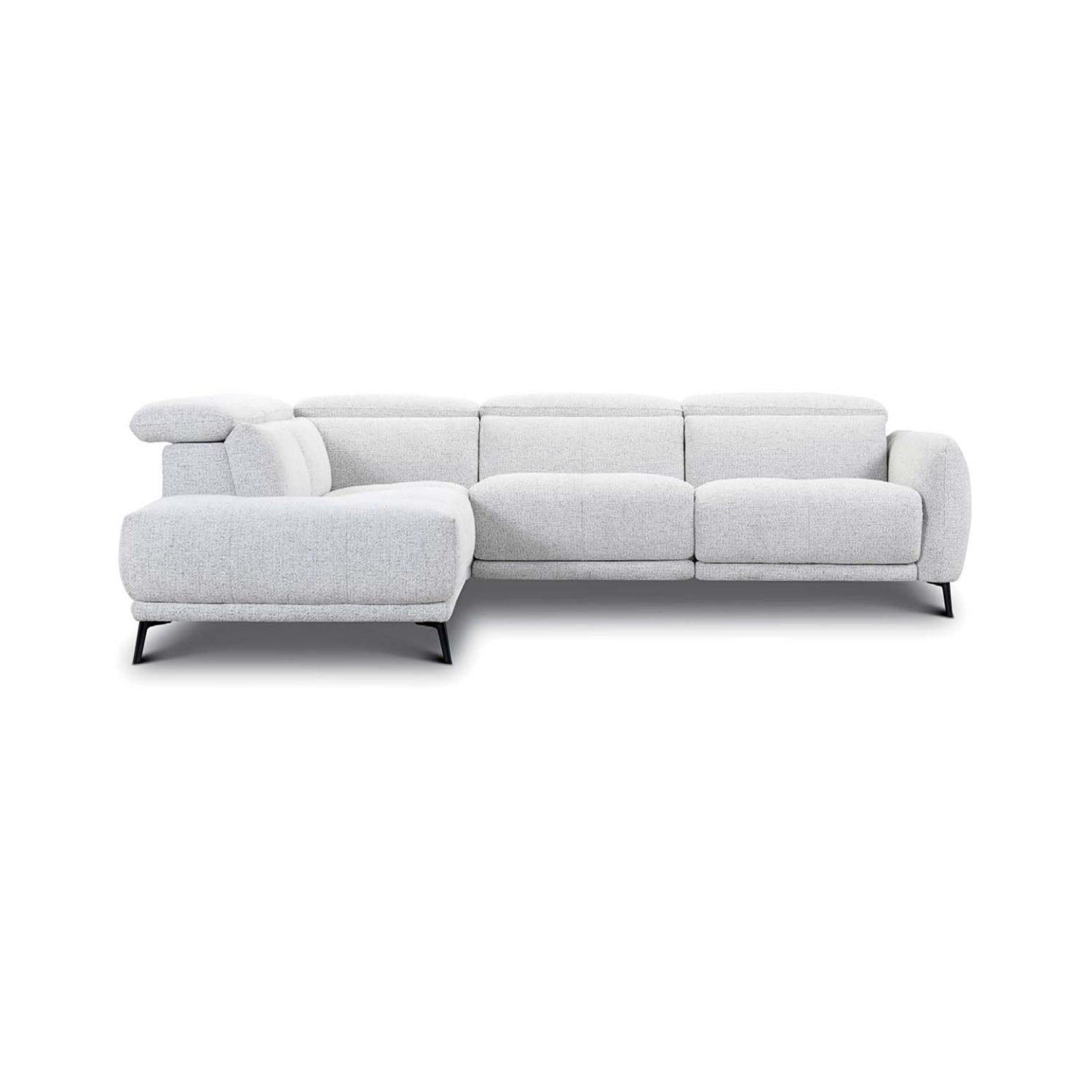 SECCIONAL CON CHAISE BLANCO (3PL)