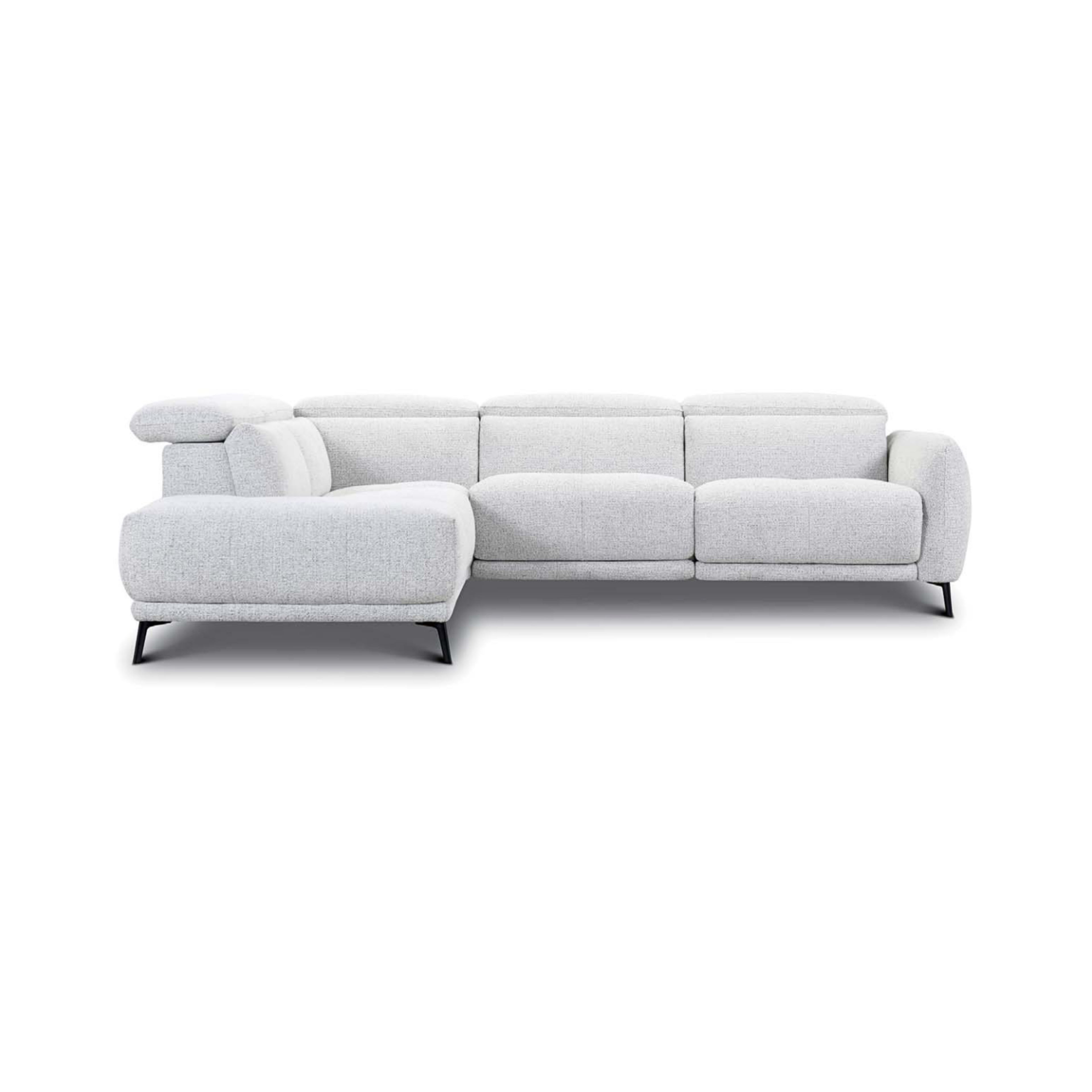 SECCIONAL CON CHAISE BLANCO (3PL)