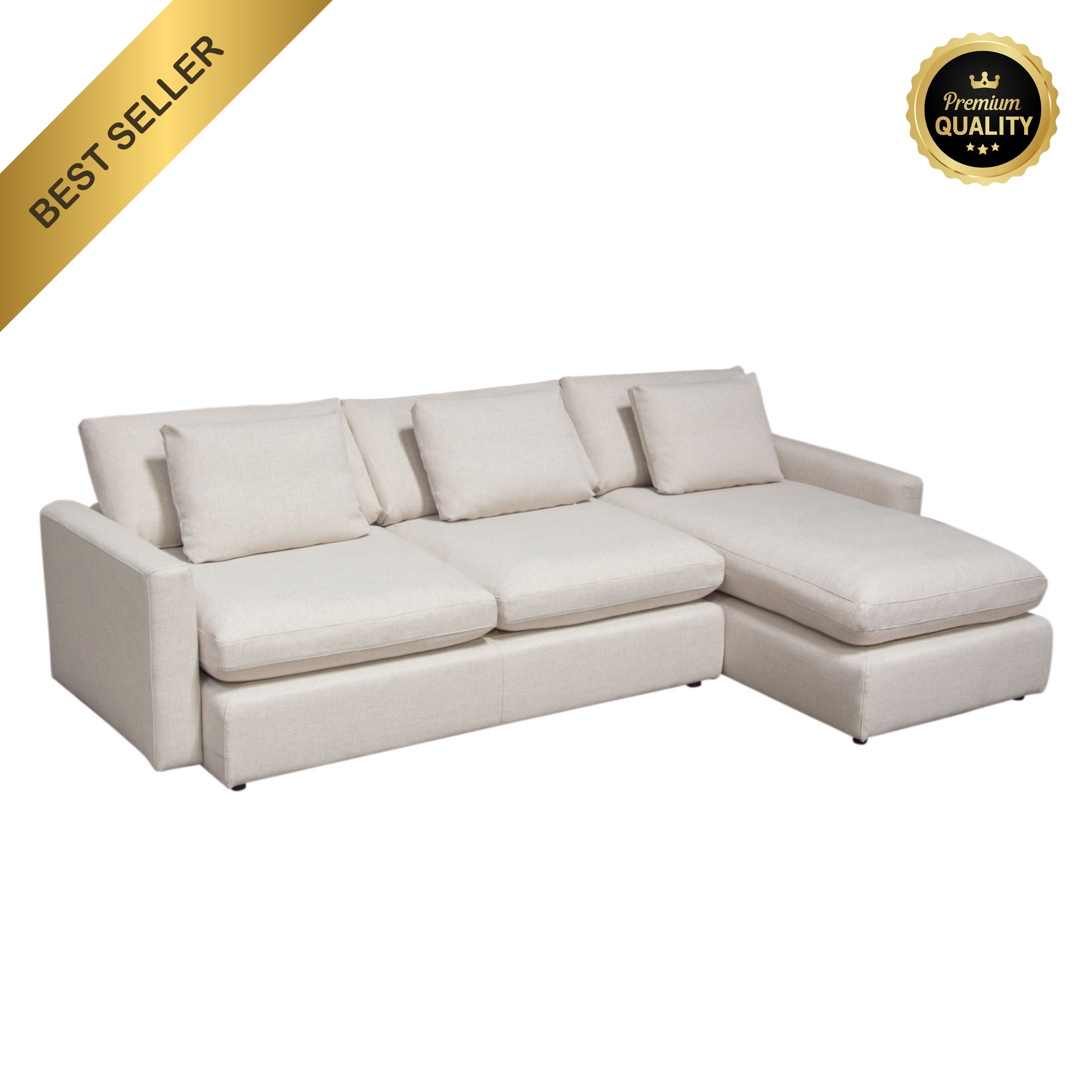 ARCADIA ARM SOFA + CHAISE